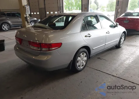 2004 Honda Accord 2.4 Lx из США, поврежденный, VIN 1HGCM563X4A179441